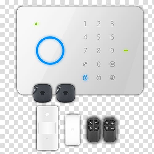 Alarm device Security Alarms & Systems GSM Anti-theft system Touchscreen, android transparent background PNG clipart