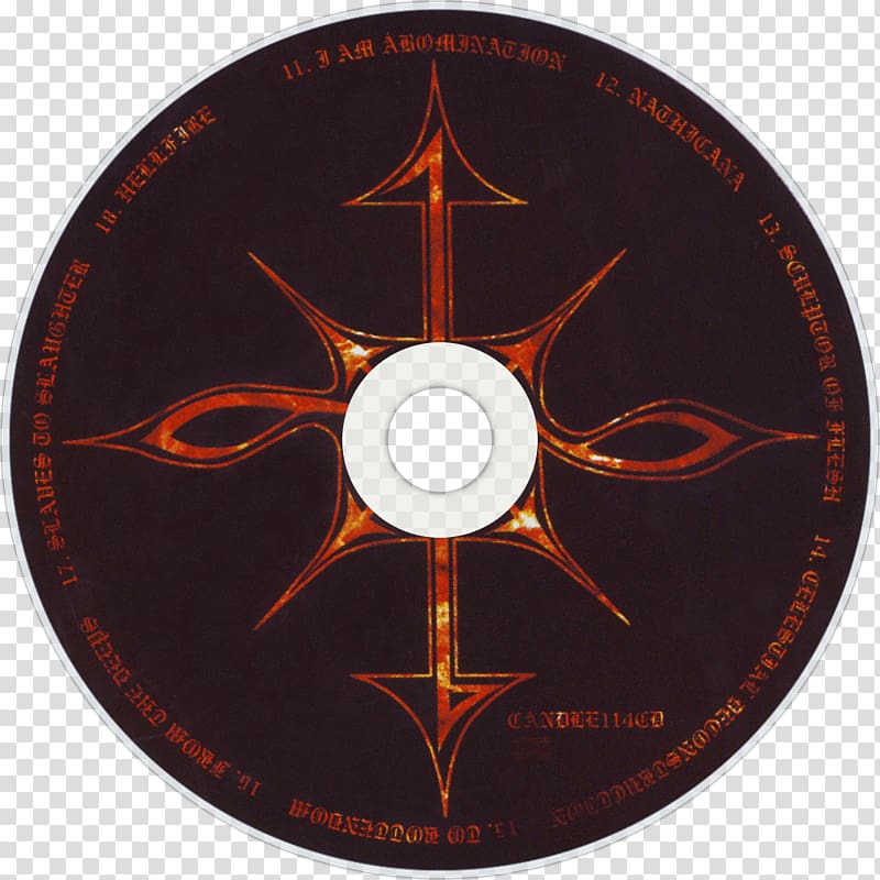 Compact disc, hellfire transparent background PNG clipart