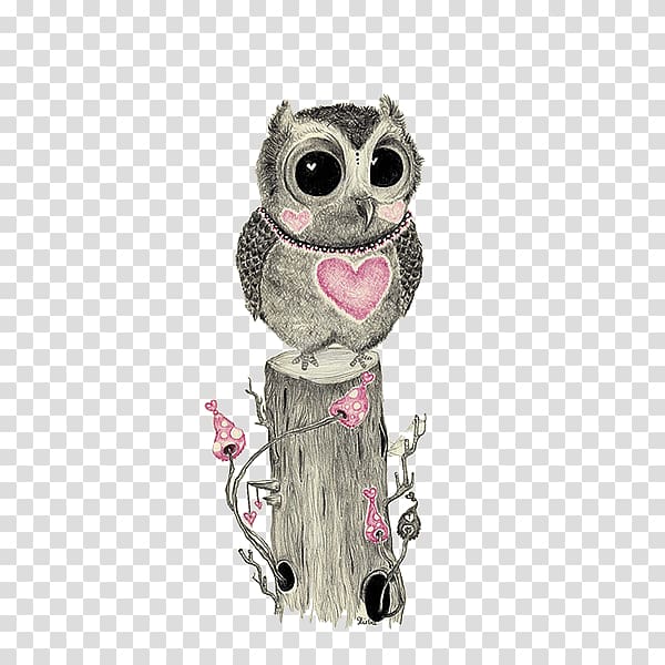 Barn owl Bird Drawing, owl transparent background PNG clipart