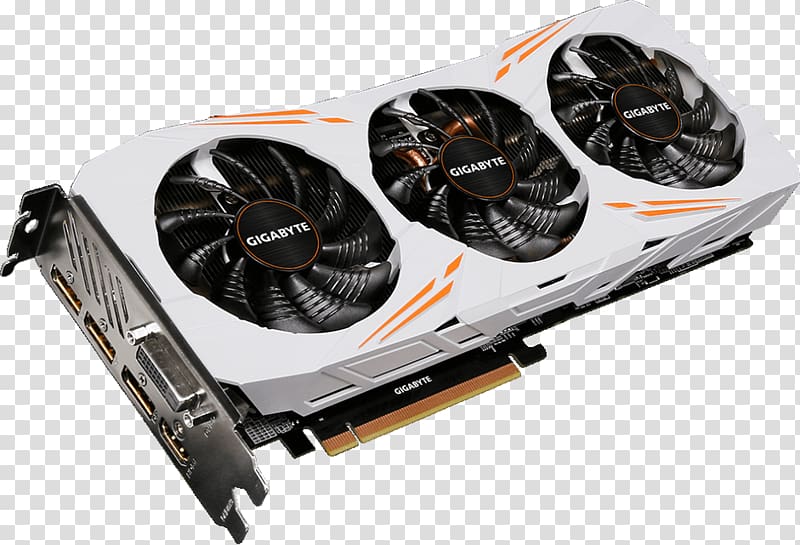 Graphics Cards & Video Adapters Gigabyte Technology 英伟达精视GTX 1080 GeForce, nvidia transparent background PNG clipart