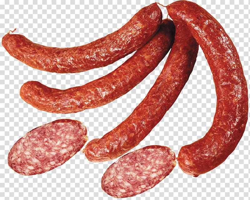 Chinese sausage Bacon Mettwurst Bratwurst Stuffing, Sausage bacon sausage transparent background PNG clipart