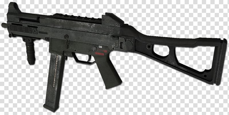 Heckler & Koch UMP Assault rifle Firearm Heckler & Koch MP7 Submachine gun, assault rifle transparent background PNG clipart
