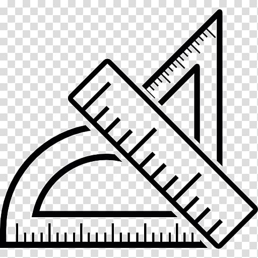 Measuring instrument Measurement Computer Icons Ruler Protractor, measuring tools transparent background PNG clipart