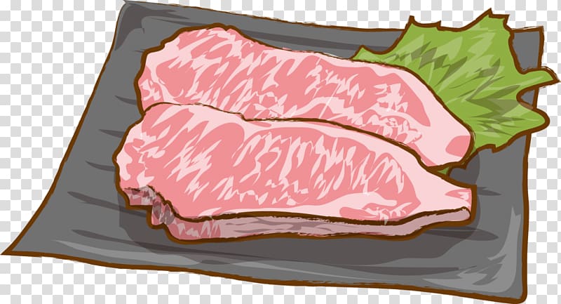 Beefsteak Yakiniku Meat, meat transparent background PNG clipart