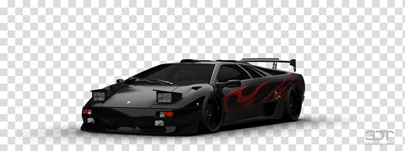Performance car Lamborghini Automotive design Supercar, Lamborghini Diablo transparent background PNG clipart