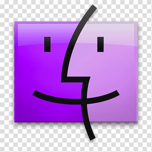 purple front and side emoji, purple symbol violet, 10 Astra Finder transparent background PNG clipart