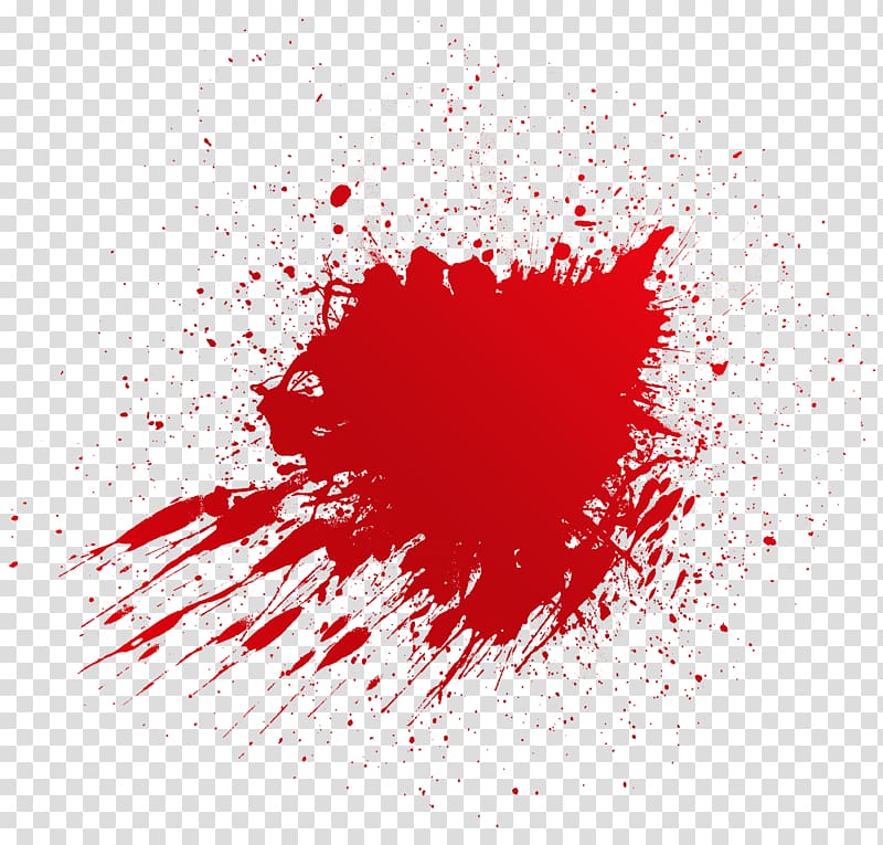 red paint, Pixel , Blood transparent background PNG clipart
