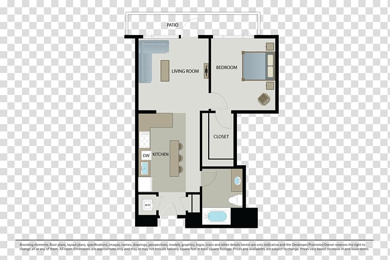 Mosso Floor plan Apartment, apartment transparent background PNG clipart