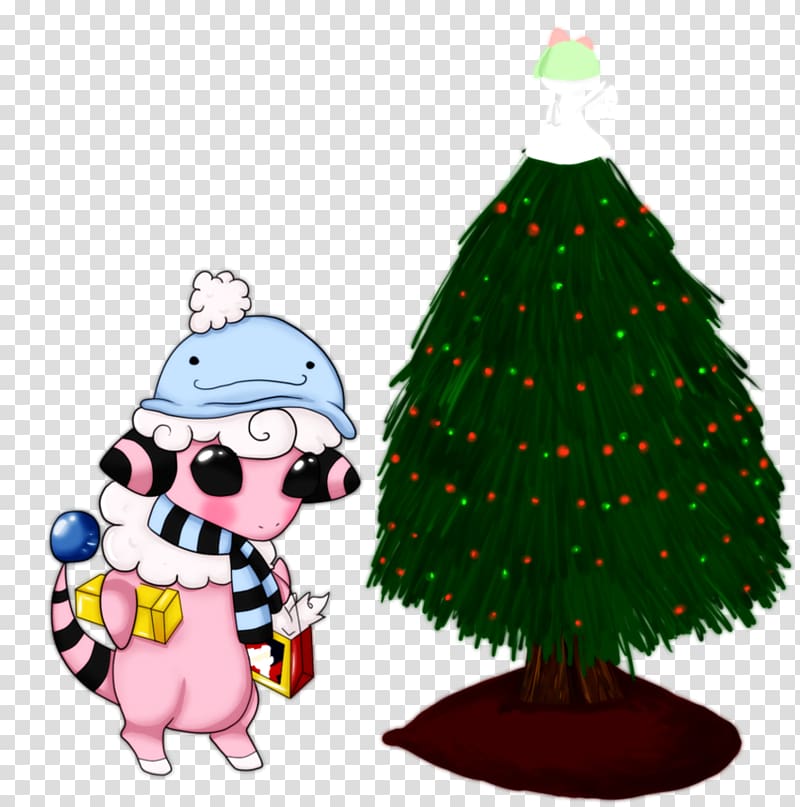 Christmas tree Christmas ornament Fir Character, Secret Santa transparent background PNG clipart