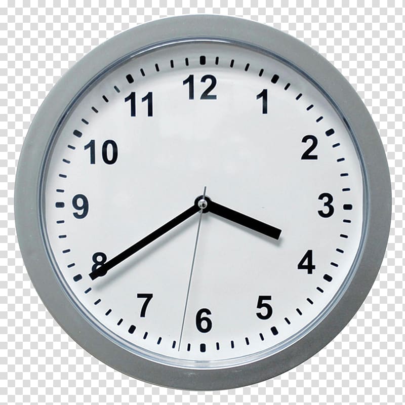 round white and gray analog clock reading at 3:39, Clock Safe Room Wall Door, Wall Clock transparent background PNG clipart