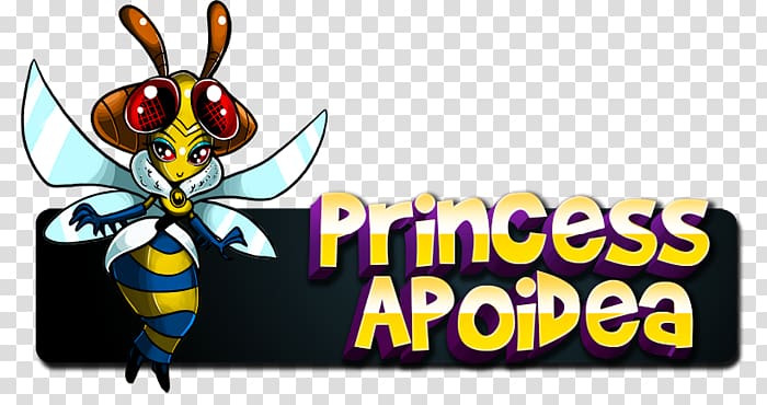 Honey bee Translation Princess Character Logo, lava cake transparent background PNG clipart