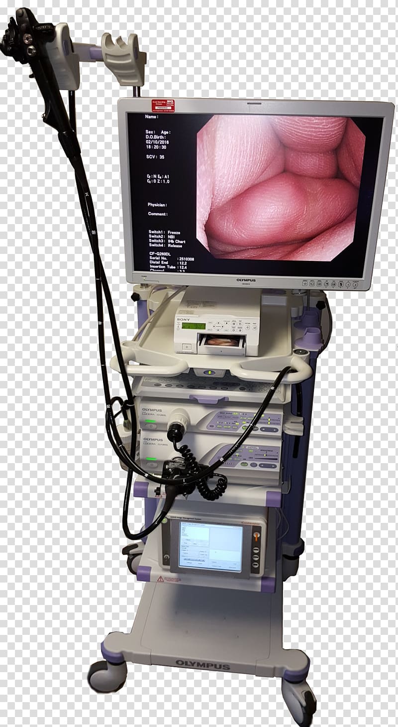 Medical Equipment Endoscopy Surgery Argon plasma coagulation Medicine, medical supplies. transparent background PNG clipart