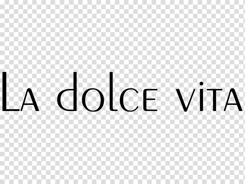 Brand Business 华人杰女装 Logo, la Dolce Vita transparent background PNG clipart