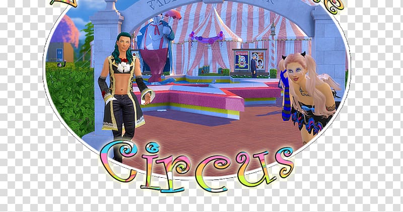 MySims Party The Sims 3 The Sims 4 Circus, funfair carousel transparent background PNG clipart
