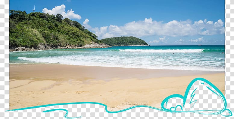 Beach Villa The Nai Harn Shore Sea, Thailand beach transparent background PNG clipart