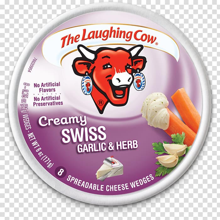 Cream Cattle The Laughing Cow Swiss cheese, cheese transparent background PNG clipart