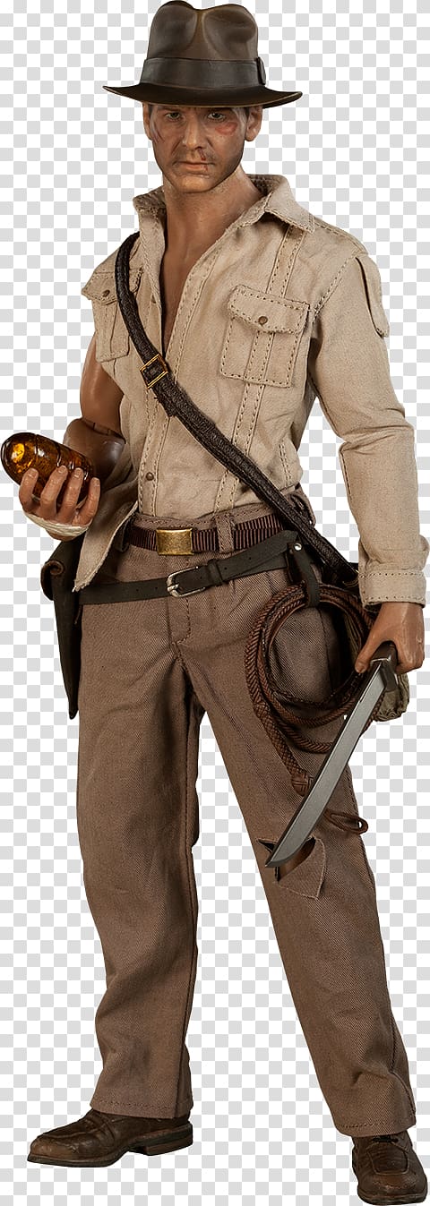 Harrison Ford Indiana Jones and the Temple of Doom YouTube Sideshow Collectibles, Indiana Jones And The Temple Of Doom transparent background PNG clipart