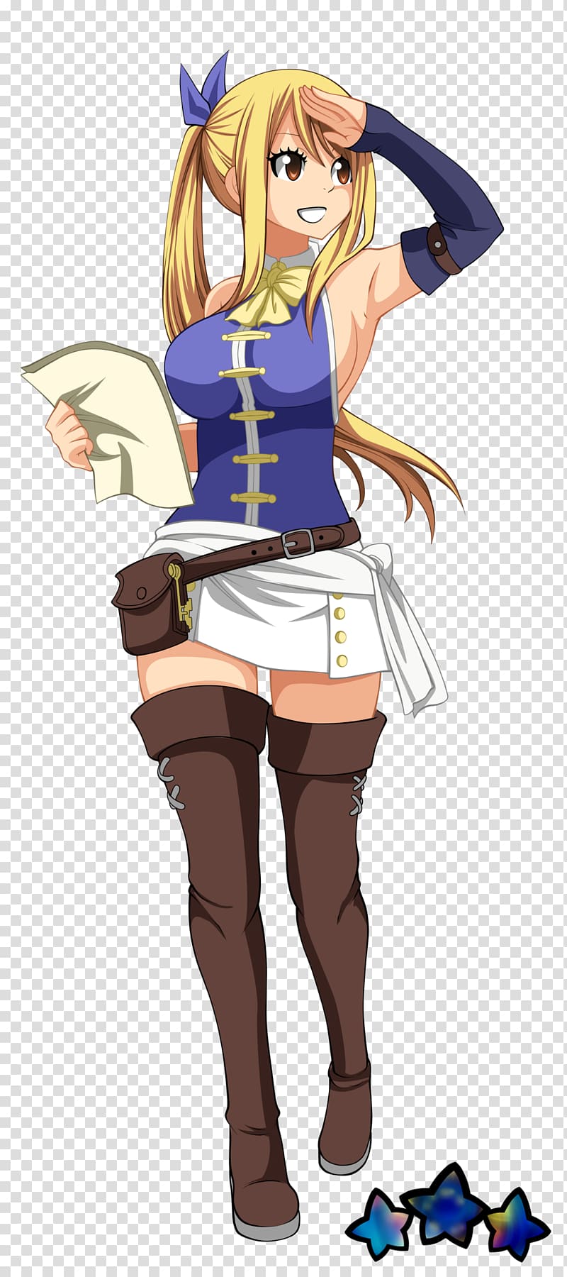 Lucy Heartfilia Anime Fairy Tail Natsu Dragneel , Anime transparent background PNG clipart