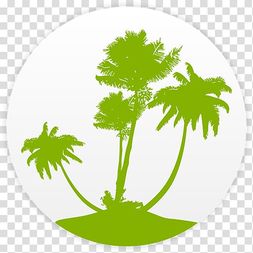 Arecaceae Silhouette, Silhouette transparent background PNG clipart