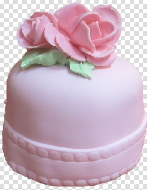 Sugar cake Buttercream Cake decorating Sugar paste, yellow pink cake transparent background PNG clipart