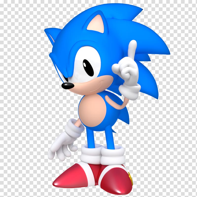 Sonic 3D Sonic Jump Sonic Chaos Knuckles the Echidna Rendering, classic transparent background PNG clipart