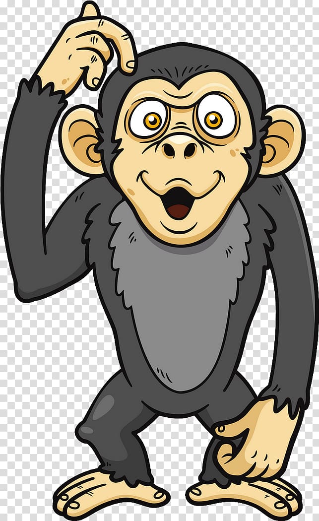 Chimpanzee Ape Primate , monkey transparent background PNG clipart