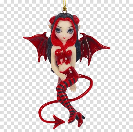 Figurine Fairy Strangeling: The Art of Jasmine Becket-Griffith Devil, Fairy transparent background PNG clipart