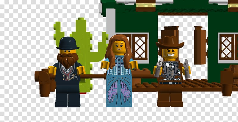 LEGO Animated cartoon Video game, Western saloon transparent background PNG clipart