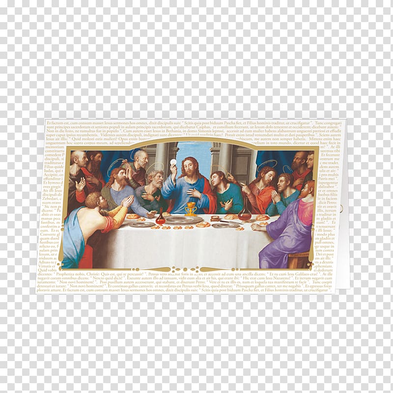 Last Supper Christ Canvas print Disciple, sk transparent background PNG clipart