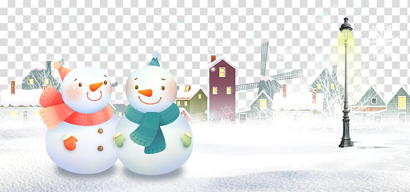 Snowman Winter, Christmas transparent background PNG clipart