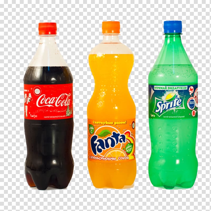 Several soda bottles, Fizzy Drinks Diet HiClipart Coke, | clipart transparent fanta background PNG Coca-Cola Fanta Sprite