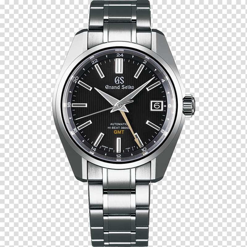Rolex GMT Master II Grand Seiko Watch Spring Drive, watch transparent background PNG clipart