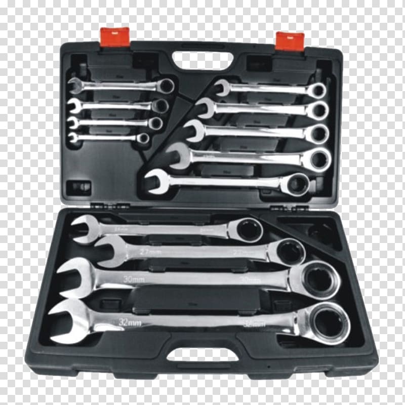 Hand tool Wrench Set tool PSV color, material,Creative wrench transparent background PNG clipart