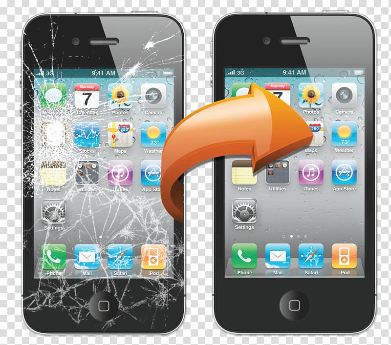 iPhone 4S iPhone 6 Smartphone Samsung Galaxy, Mobile Repair transparent background PNG clipart