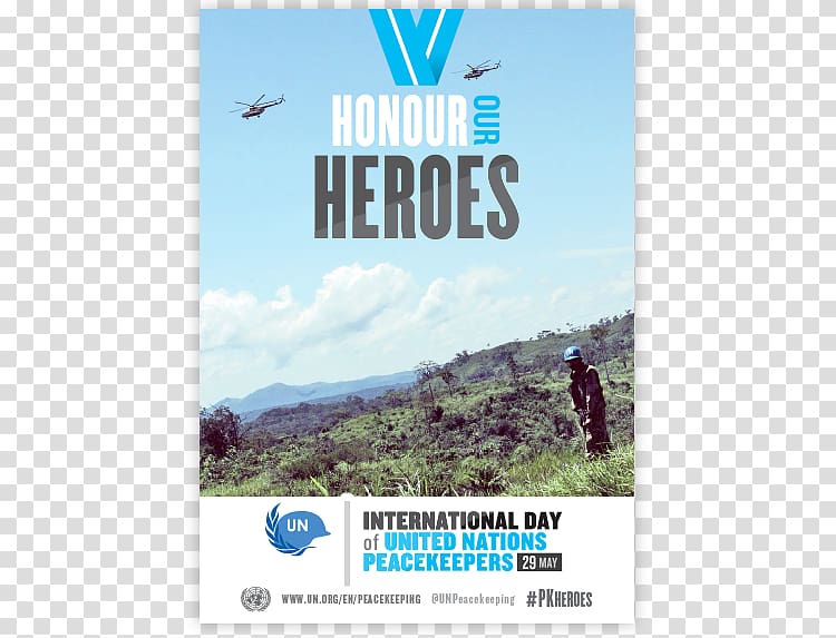 United Nations Peacekeeping Forces International Day of United Nations Peacekeepers Poster, Day Of Un Peacekeepers transparent background PNG clipart