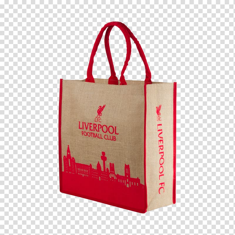 Tote bag Liverpool F.C. Jute Shopping Bags & Trolleys, bag transparent background PNG clipart