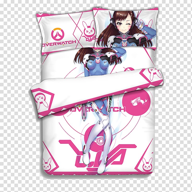 Overwatch Bedding Bed Sheets Pillow, bed transparent background PNG clipart