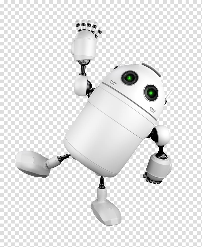 Robot Hello , robot transparent background PNG clipart