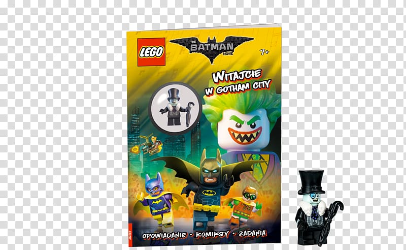 Lego Batman 2: DC Super Heroes Penguin Book Batgirl, gotham-city transparent background PNG clipart