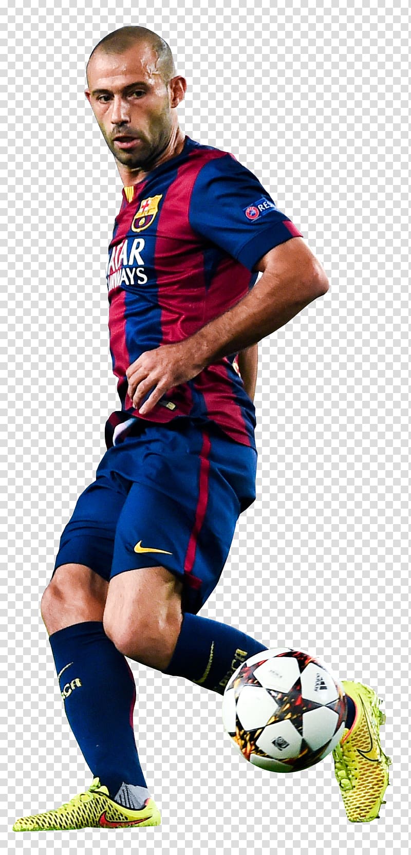 Javier Mascherano Team sport Jersey Football player, football transparent background PNG clipart