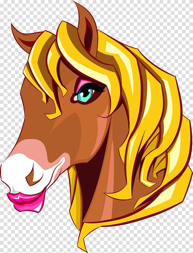 Horse , Cartoon Horse transparent background PNG clipart