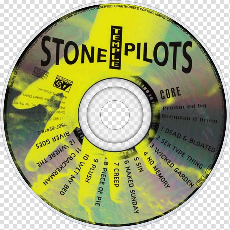 Compact disc Core Stone Temple Pilots Album Purple, Stone Temple Pilots transparent background PNG clipart