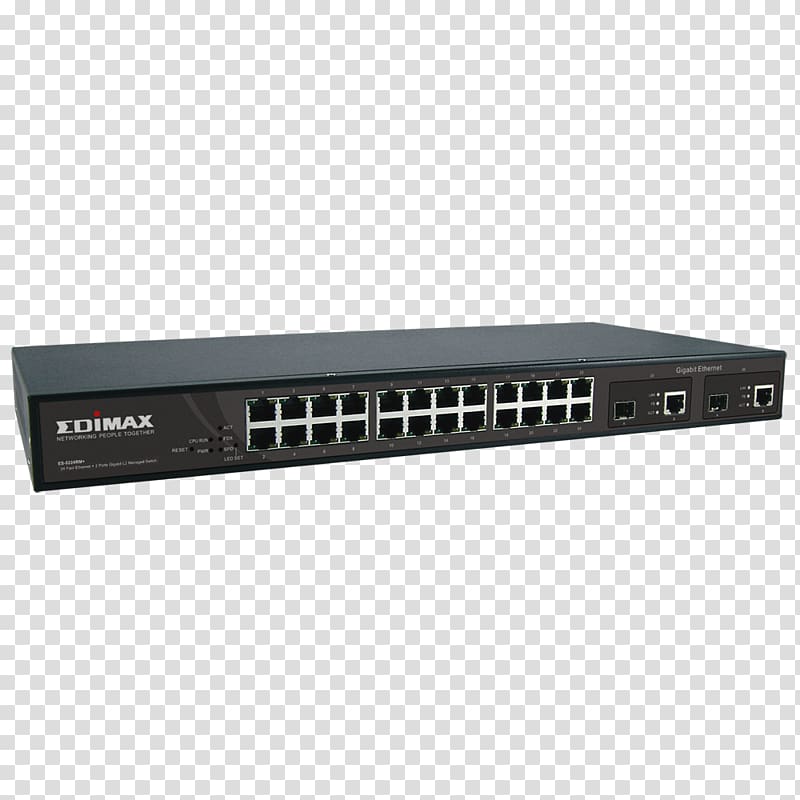 Network switch Fast Ethernet IEEE 802.3ad Port, others transparent background PNG clipart