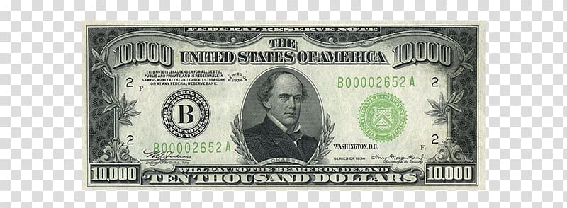 United States one-dollar bill United States Dollar Federal Reserve Note United States one hundred-dollar bill, united states transparent background PNG clipart