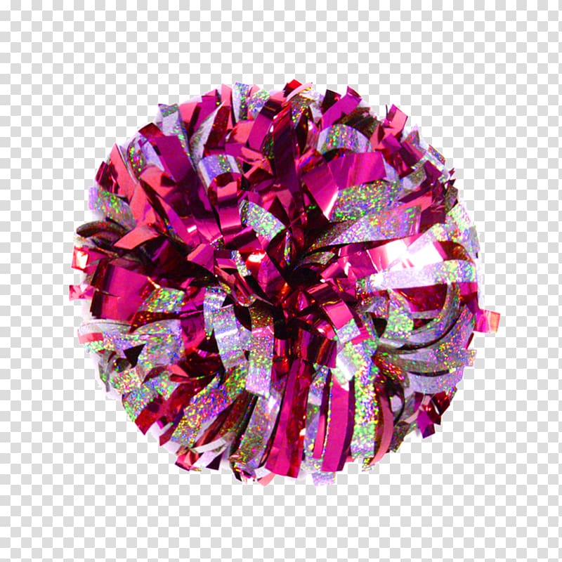 Pom-pom Cheerleading Cheer-tanssi Choreography Fuchsia, pompom transparent background PNG clipart