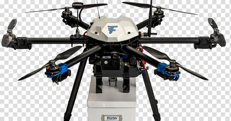 Unmanned aerial vehicle Flirtey Delivery drone United States of America Company, transparent background PNG clipart