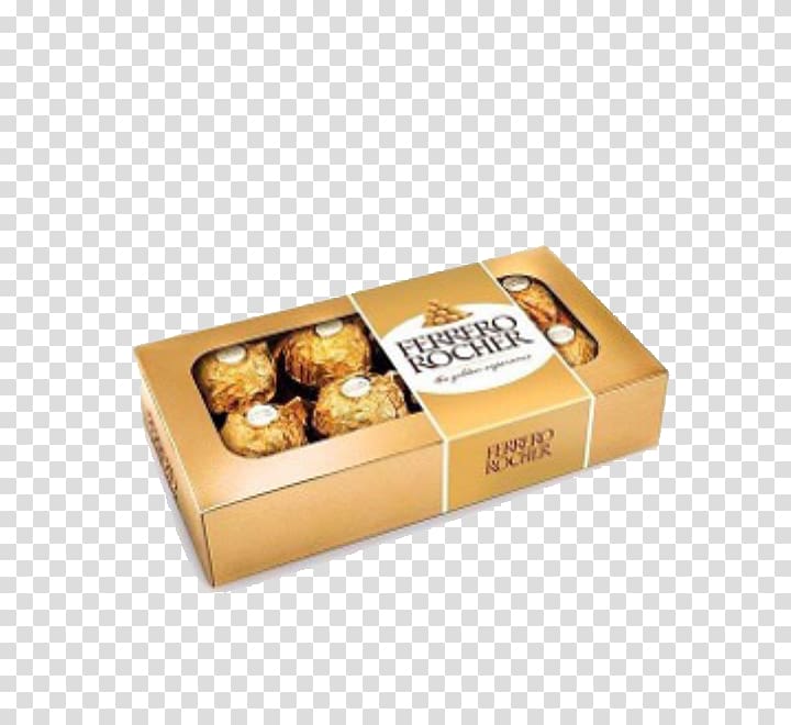 Ferrero Rocher Bonbon Ferrero SpA Chocolate Stuffing, Ferrero Rocher transparent background PNG clipart