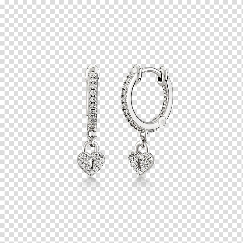 Earring Silver Jewellery Necklace Bracelet, silver transparent background PNG clipart