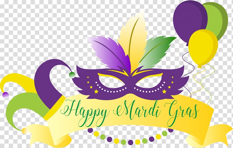 Nicholls State University Mardi Gras Tuesday , Mardi Gras 2018 transparent background PNG clipart