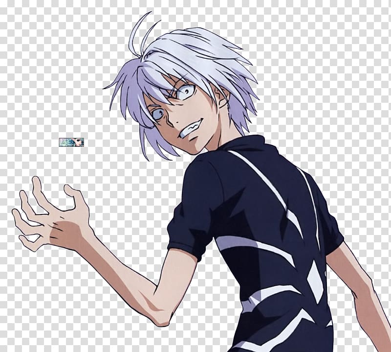 A Certain Magical Index Black hair Anime, ACCELERATOR transparent background PNG clipart